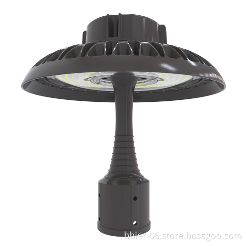 BBIER 150W LED Solar Post Top Mushroom Lights